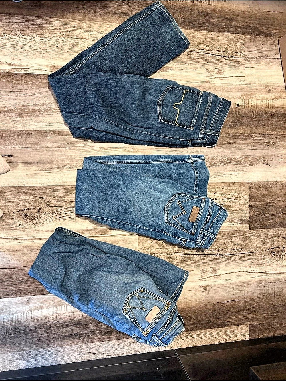Levi’s jeans, Wrangler jeans, Santana Jeans